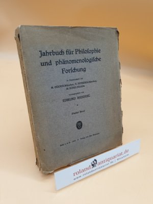 Sammelgebiet „Edmund Husserl“ – Bücher kaufen & sammeln